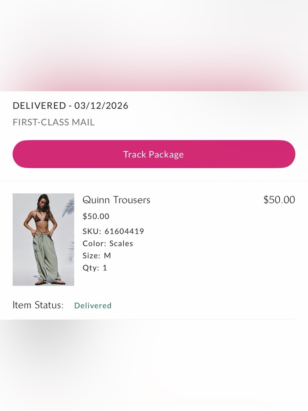 Free People Quinn Pants in Scales